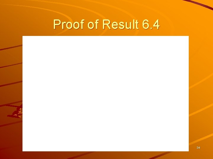 Proof of Result 6. 4 34 