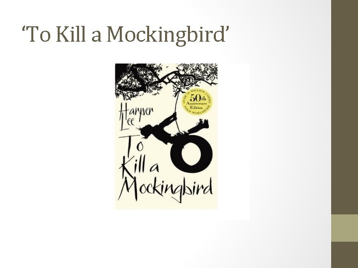 ‘To Kill a Mockingbird’ 