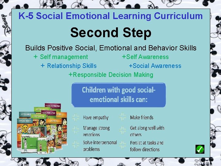 K-5 Social Emotional Learning Curriculum Second Step Builds Positive Social, Emotional and Behavior Skills
