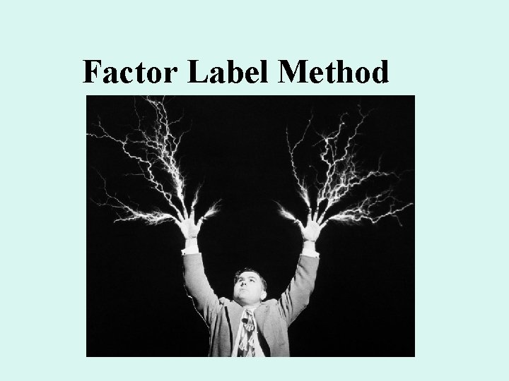 Factor Label Method 