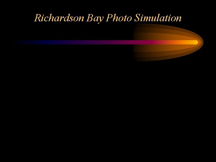Richardson Bay Photo Simulation 
