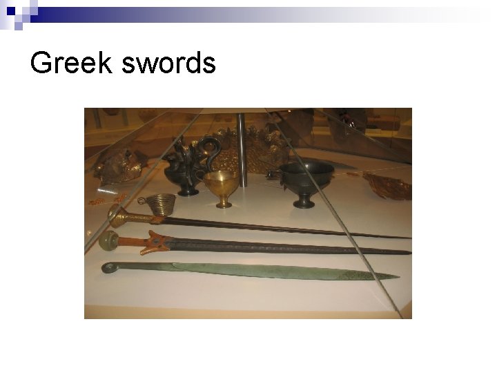 Greek swords 