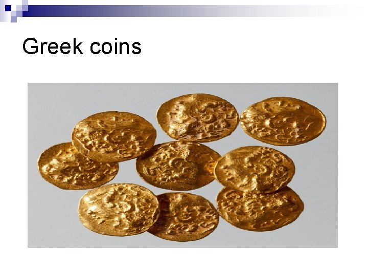 Greek coins 