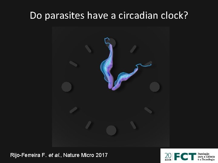 Do parasites have a circadian clock? Rijo-Ferreira F. et al. , Nature Micro 2017