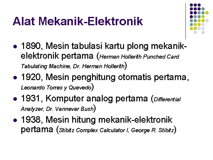 Alat Mekanik-Elektronik l l 1890, Mesin tabulasi kartu plong mekanikelektronik pertama (Herman Hollerith Punched