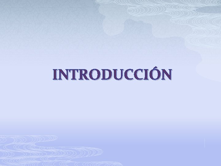 INTRODUCCIÓN 