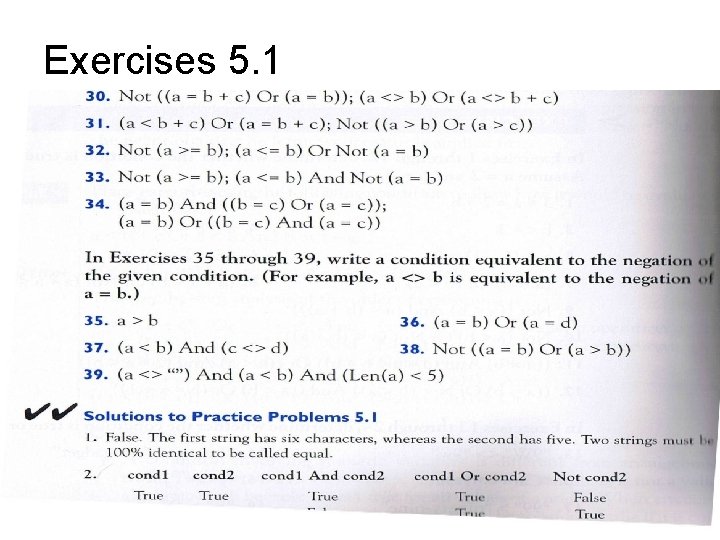 Chapter Five Selected Exercises With Solutions Exercises 5