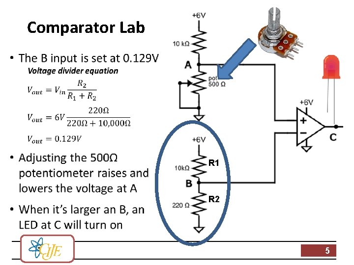 Comparator Lab R 1 R 2 5 