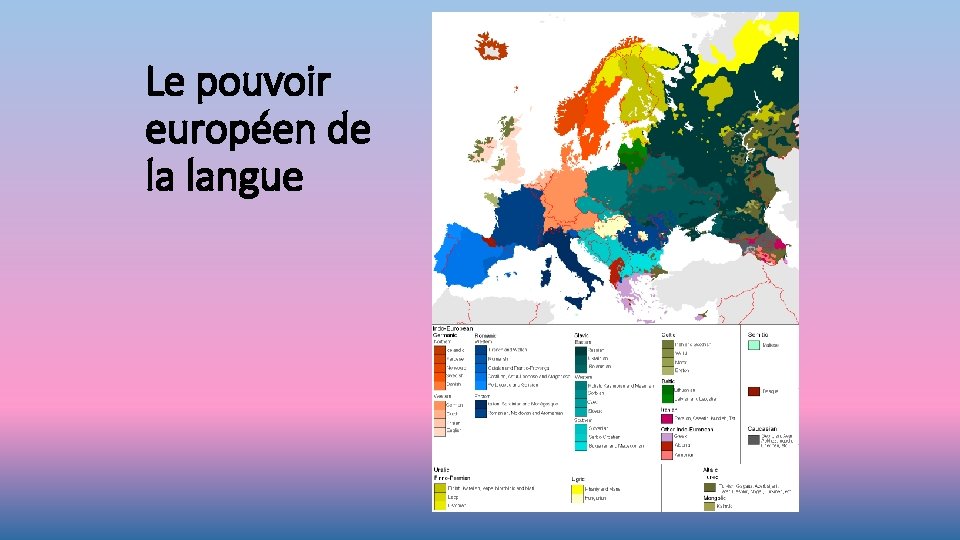 Le pouvoir européen de la langue 