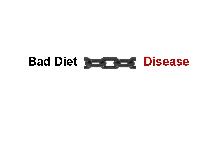 Bad Diet Disease 