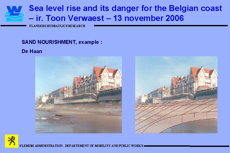 Sea level rise and its danger for the Belgian coast – ir. Toon Verwaest