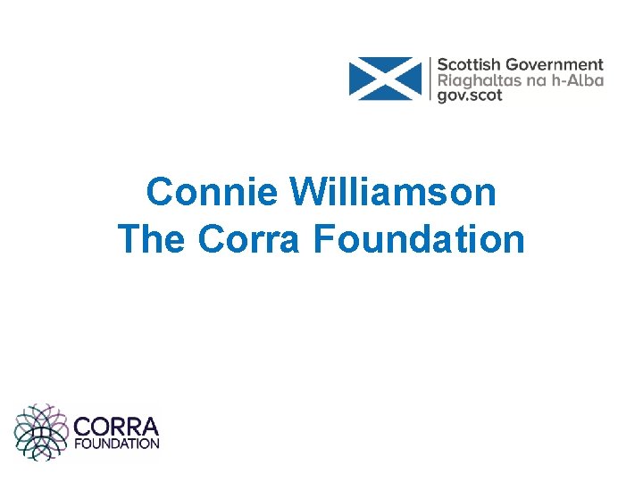 Connie Williamson The Corra Foundation Connie Williamson The Corra Foundation