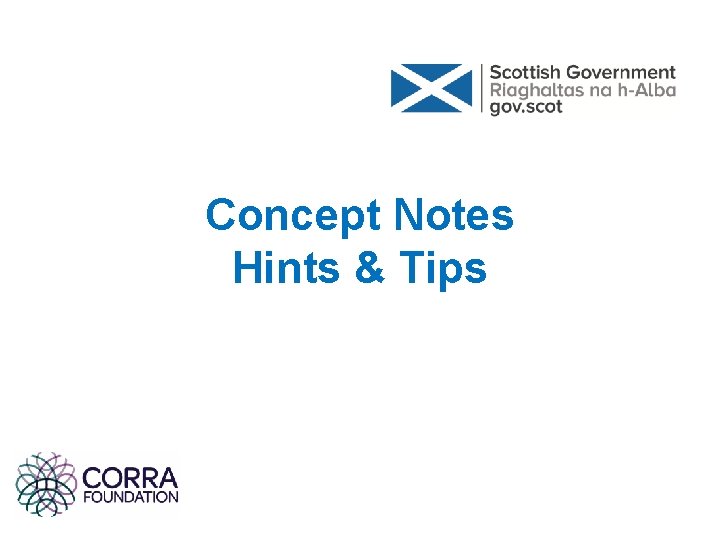 Concept Notes Hints & Tips Concept Notes Hints & Tips
