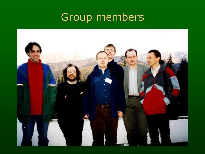 Group members 