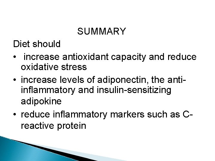The SDASH Diet: Cs. Sumymarlinica. Trials SUMMARY Diet should • increase antioxidant capacity and The SDASH Diet: Cs. Sumymarlinica. Trials SUMMARY Diet should • increase antioxidant capacity and