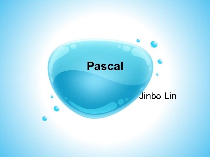 Pascal Jinbo Lin 
