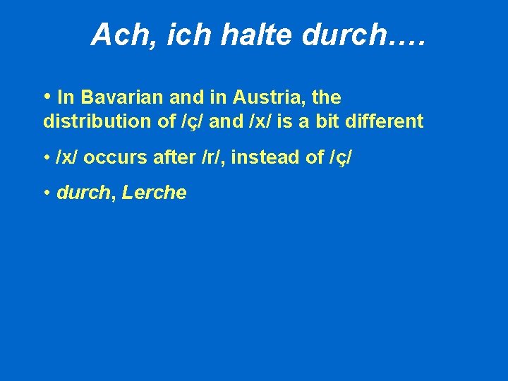 Lx I The Sounds Of German Lecture 5