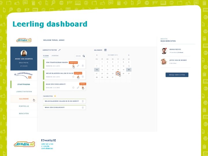 Leerling dashboard 