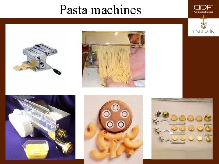 Pasta machines 