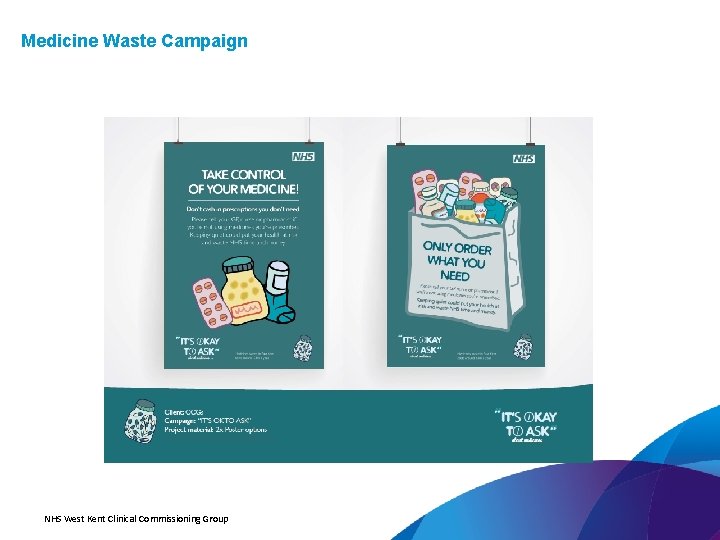 Medicine Waste Campaign NHS West Kent Clinical Commissioning Group 