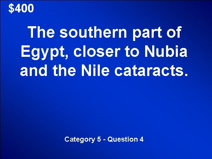 © Mark E. Damon - All Rights Reserved $400 The southern part of Egypt,