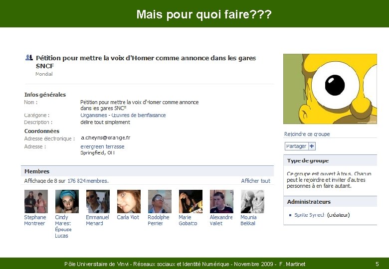 Mais pour quoi faire? ? ? ► ► ► ► ► Pour publier des