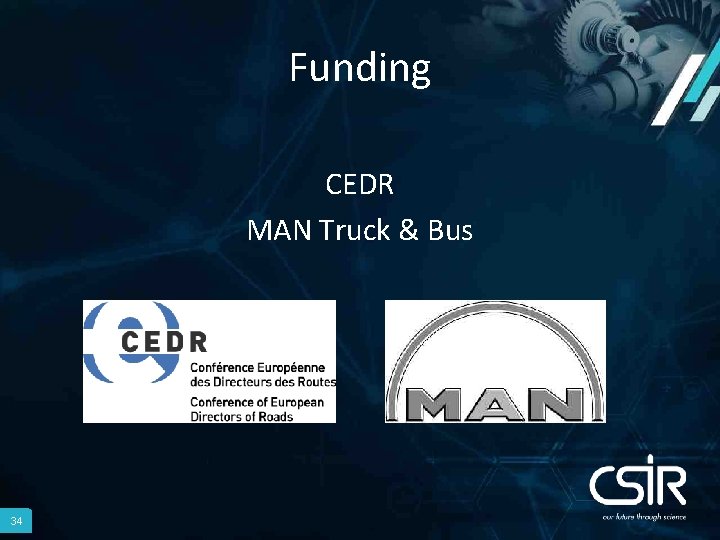 Funding CEDR MAN Truck & Bus 34 