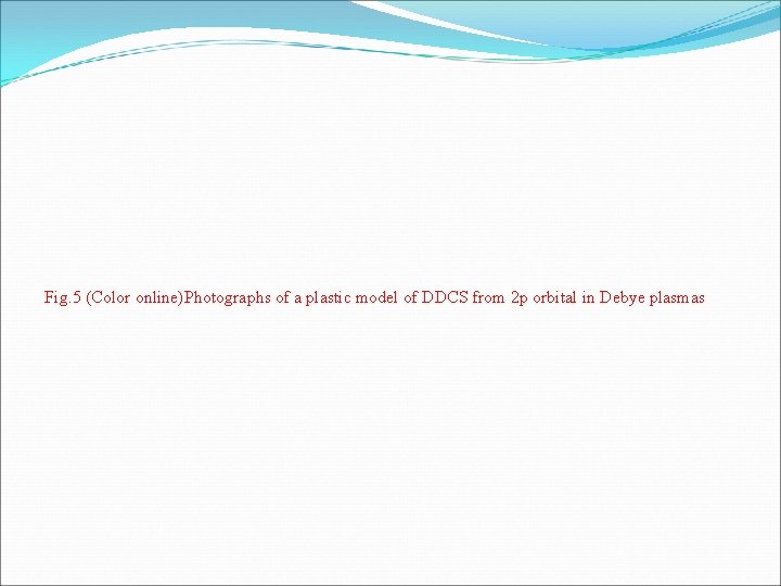 Fig. 5 (Color online)Photographs of a plastic model of DDCS from 2 p orbital