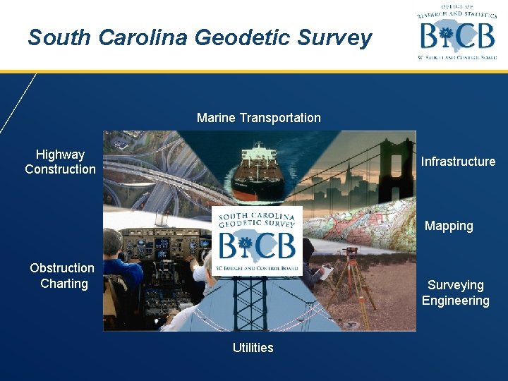 South Carolina Geodetic Survey Marine Transportation Highway Construction Infrastructure Mapping Obstruction Charting Surveying Engineering