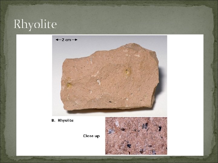 Rhyolite 