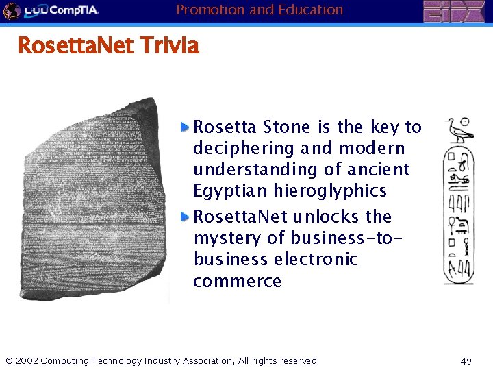 Promotion and Education Rosetta. Net Trivia Rosetta Stone is the key to deciphering and