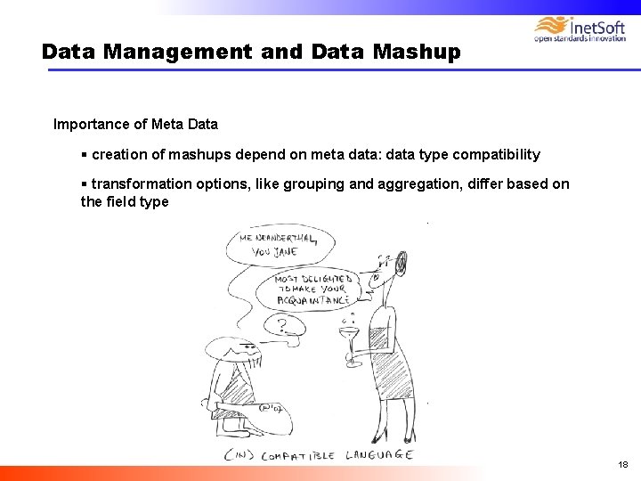 Data Management and Data Mashup Importance of Meta Data § creation of mashups depend Data Management and Data Mashup Importance of Meta Data § creation of mashups depend