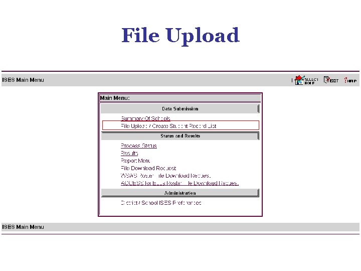 File Upload File Upload