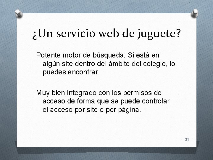 ¿Un servicio web de juguete? Potente motor de búsqueda: Si está en algún site