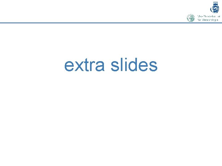 extra slides 