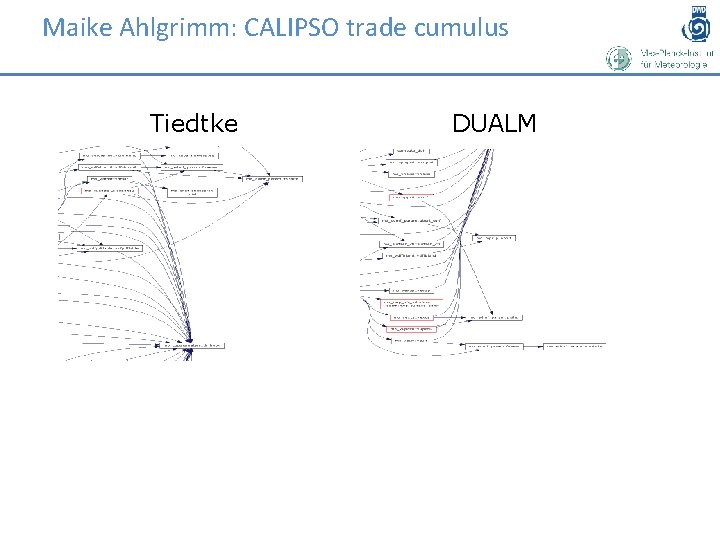 Maike Ahlgrimm: CALIPSO trade cumulus Tiedtke DUALM 