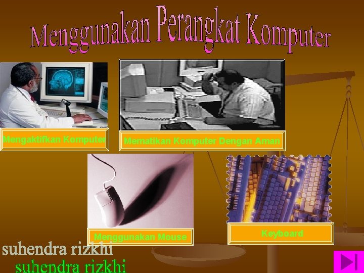 Mengaktifkan Komputer Mematikan Komputer Dengan Aman Menggunakan Mouse Keyboard 