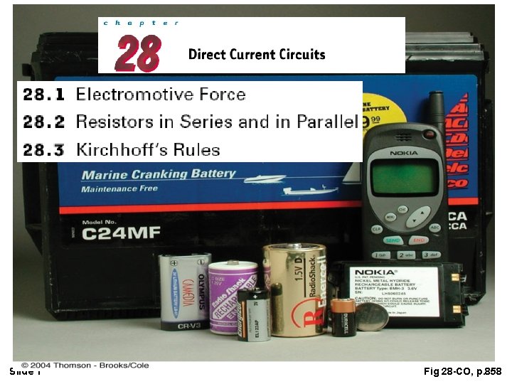Slide 1 Fig 28 -CO, p. 858 Slide 1 Fig 28 -CO, p. 858