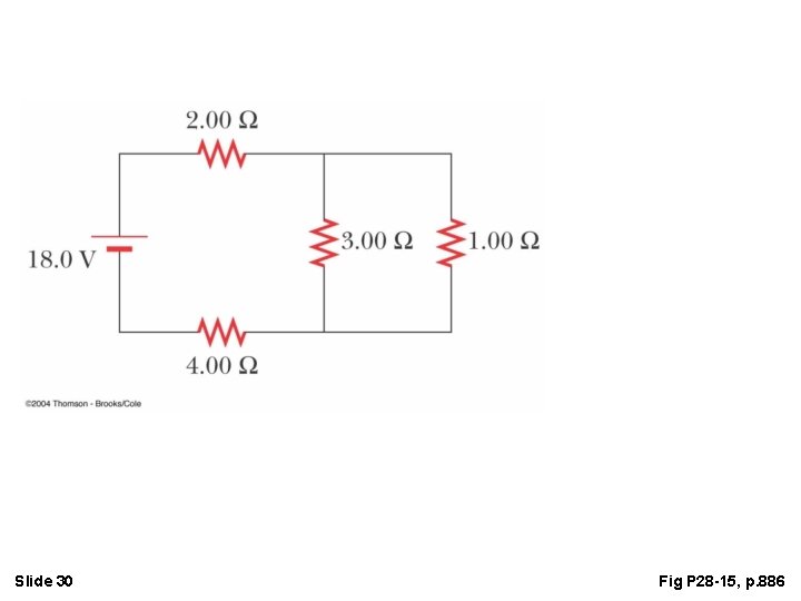 Slide 30 Fig P 28 -15, p. 886 Slide 30 Fig P 28 -15, p. 886
