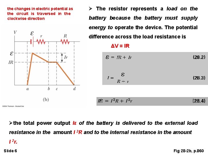 the changes in electric potential as the circuit is traversed in the clockwise direction the changes in electric potential as the circuit is traversed in the clockwise direction