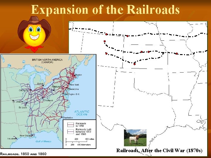 Expansion of the Railroads, After the Civil War (1870 s) 