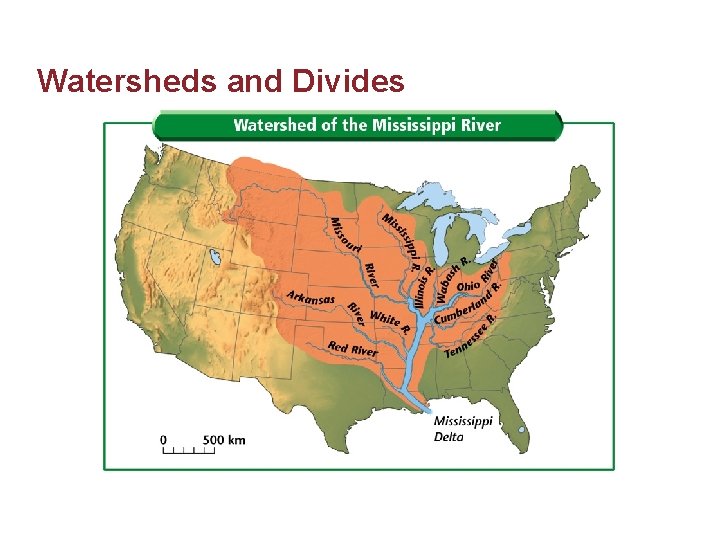 Watersheds and Divides 