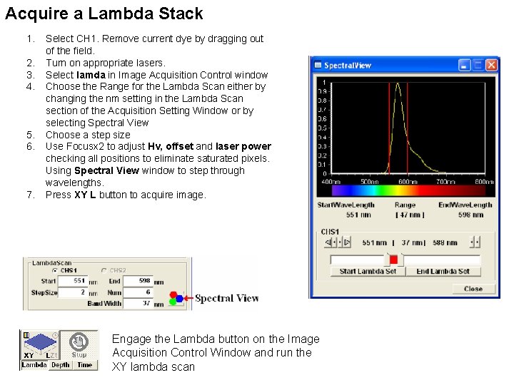 Acquire a Lambda Stack 1. 2. 3. 4. 5. 6. 7. Select CH 1.