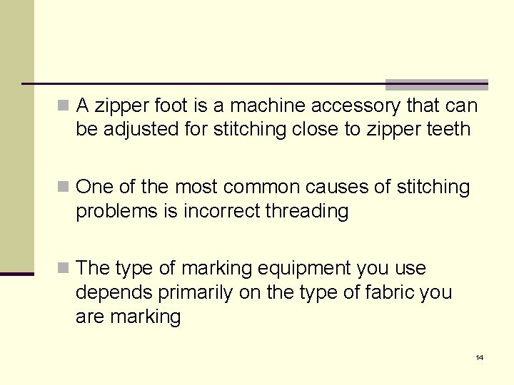 n A zipper foot is a machine accessory that can be adjusted for stitching