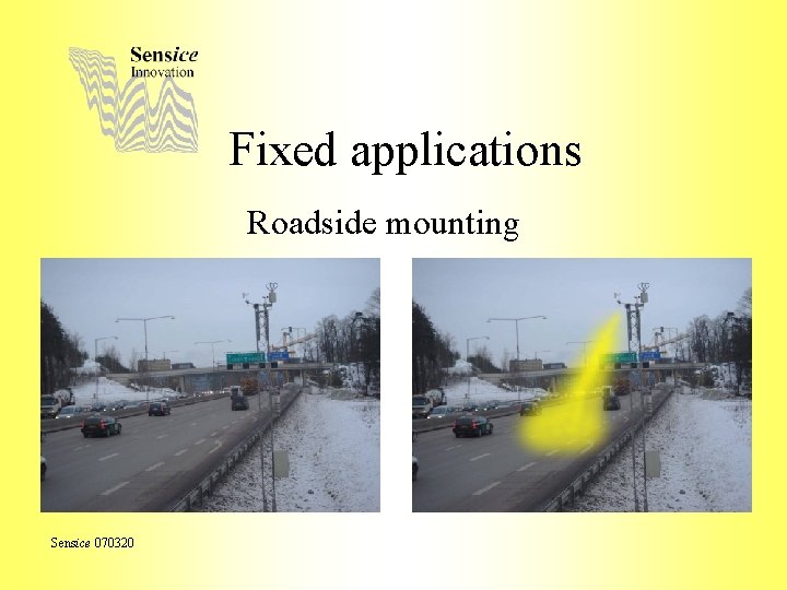 Fixed applications Roadside mounting Sensice 070320 