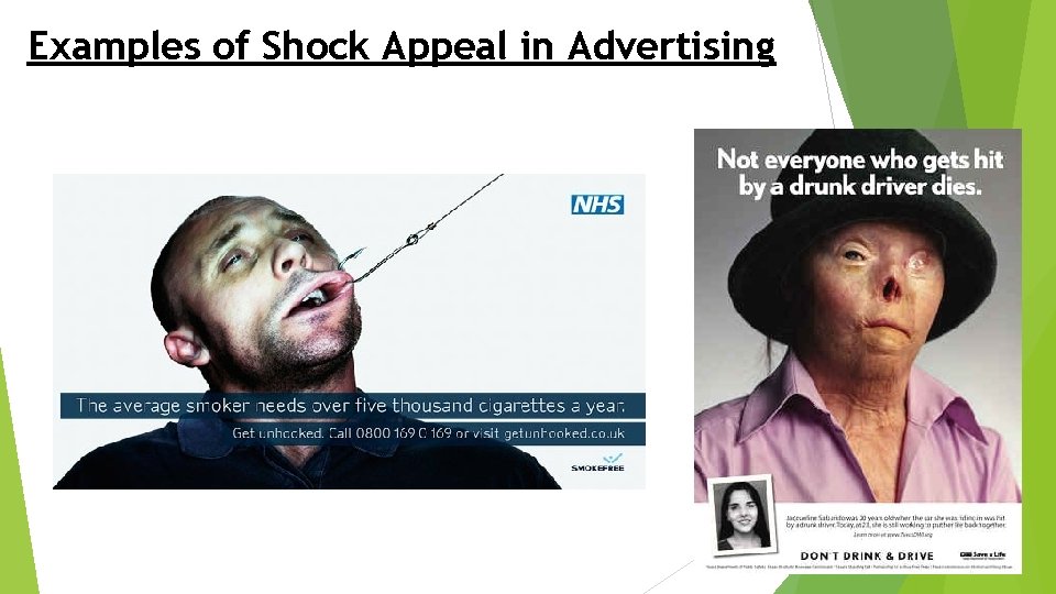 Examples of Shock Appeal in Advertising 
