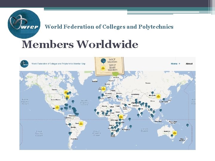 World Federation of Colleges and Polytechnics Members Worldwide 