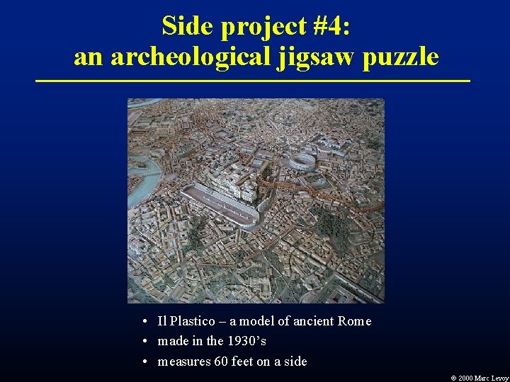 Side project #4: an archeological jigsaw puzzle • Il Plastico – a model of Side project #4: an archeological jigsaw puzzle • Il Plastico – a model of