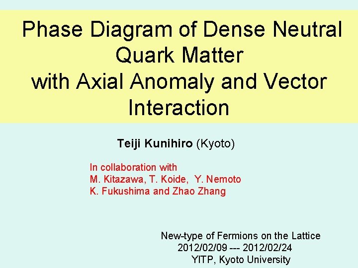 Phase Diagram of Dense Neutral Quark Matter with Axial Anomaly and Vector Interaction Teiji