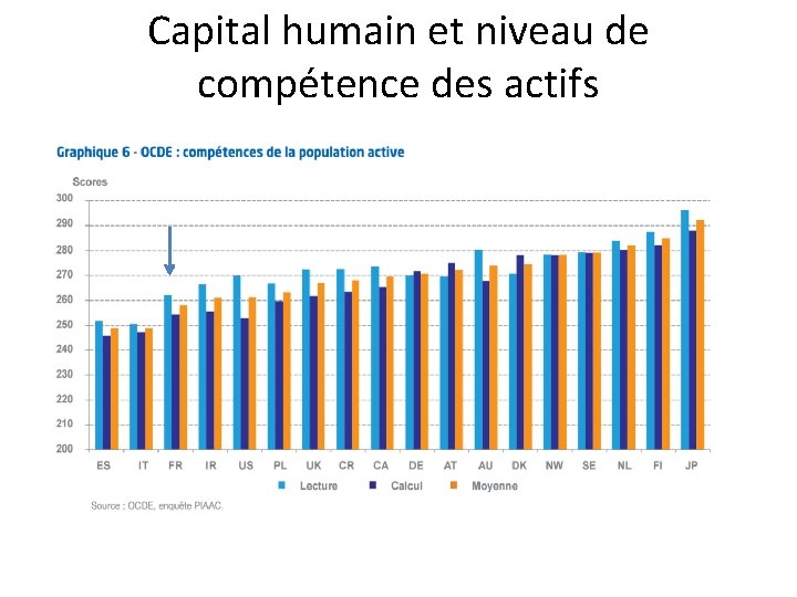 Capital humain et niveau de compétence des actifs 